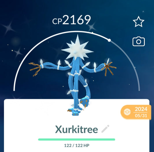 Shiny Xurkitree Pokemon Trade Go