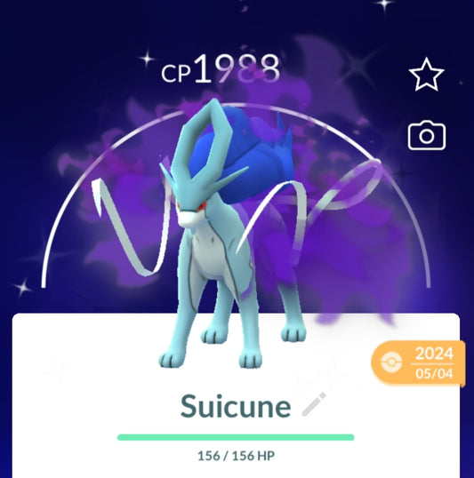 Shiny Suicune Pokemon Trade Go