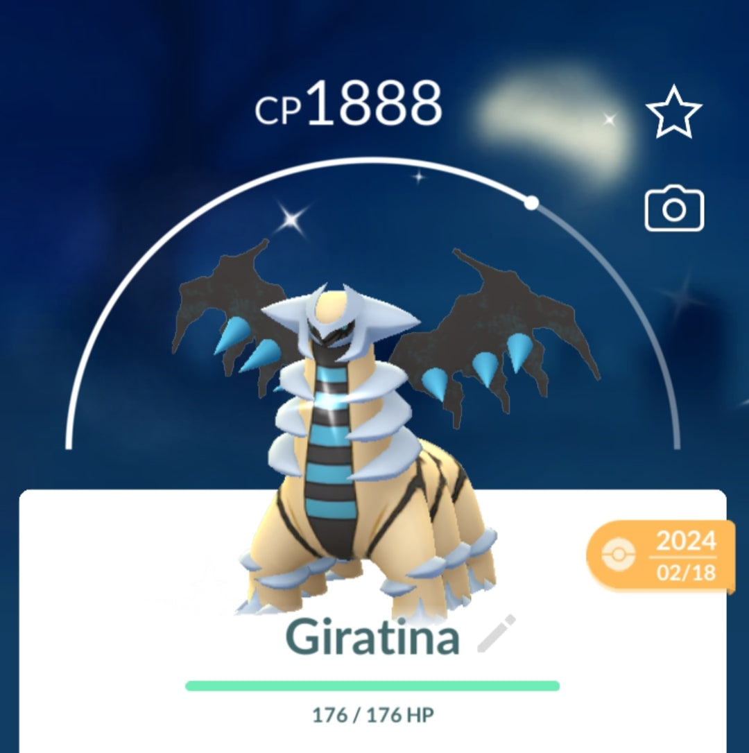 Shiny Giratina Pokemon Trade Go