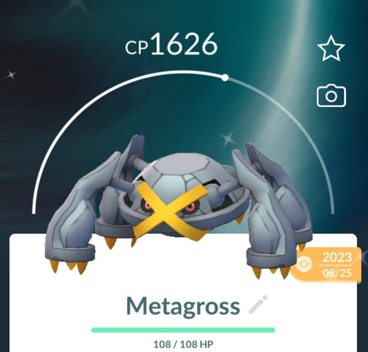 Shiny Metagross Pokemon Trade Go