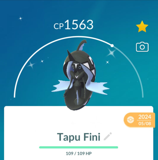 Shiny Tapu Fini Pokemon Trade Go