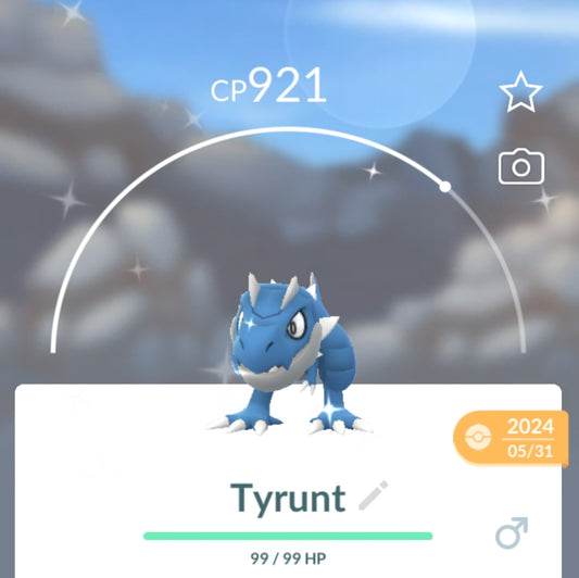 Shiny Tyrunt Pokemon Trade Go