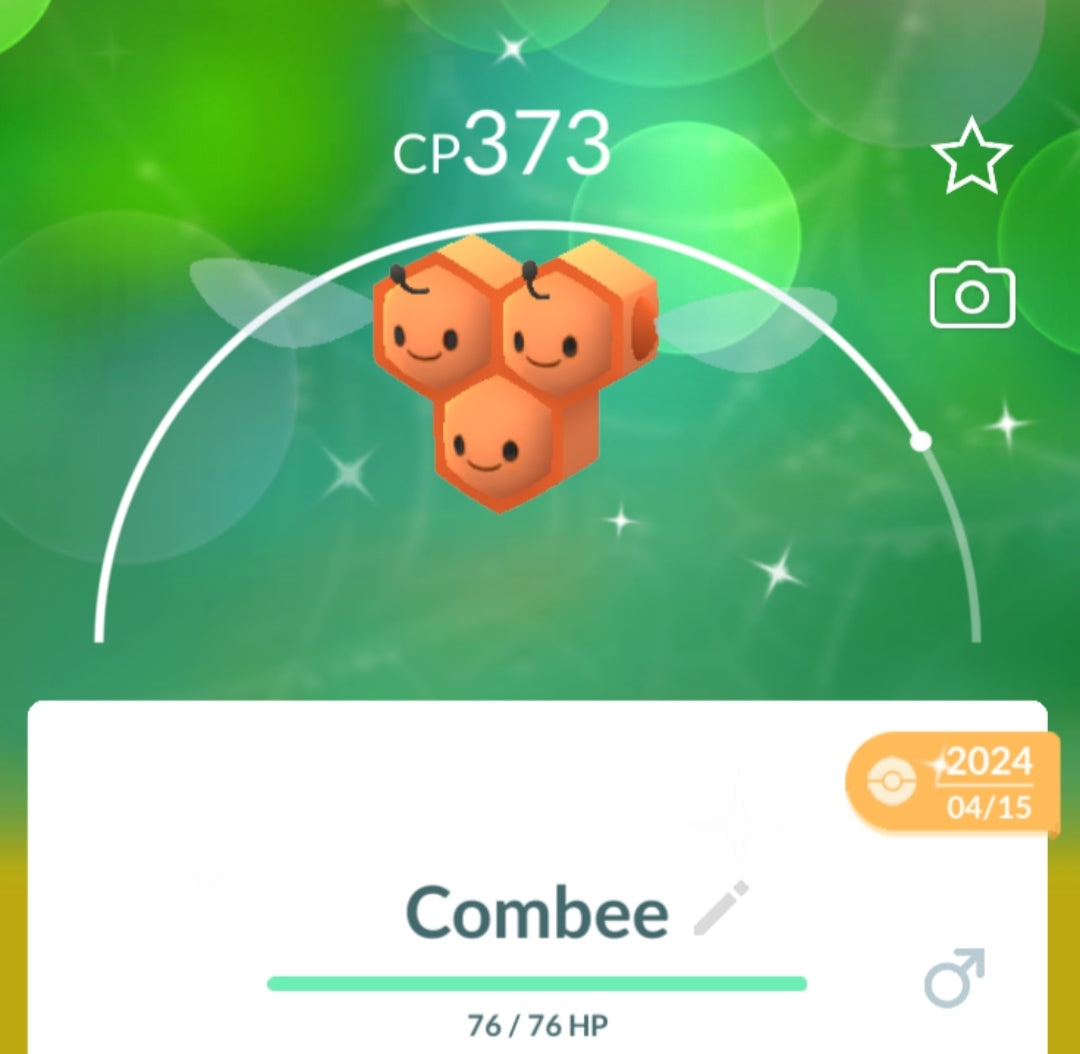 Shiny Combee Pokemon Trade Go